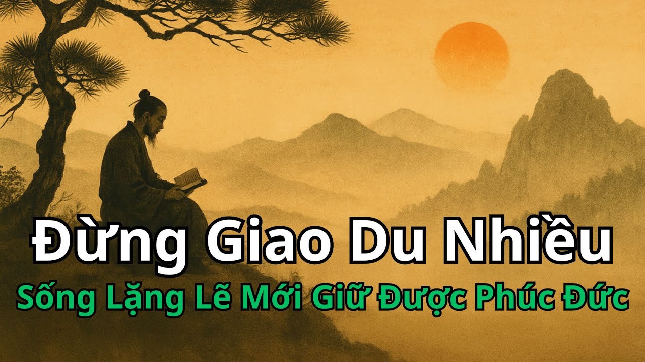 Đừng Giao Du Nhiều – Sống Lặng Lẽ Mới Giữ Được Phúc Đức – Triết Lý Cổ Nhân