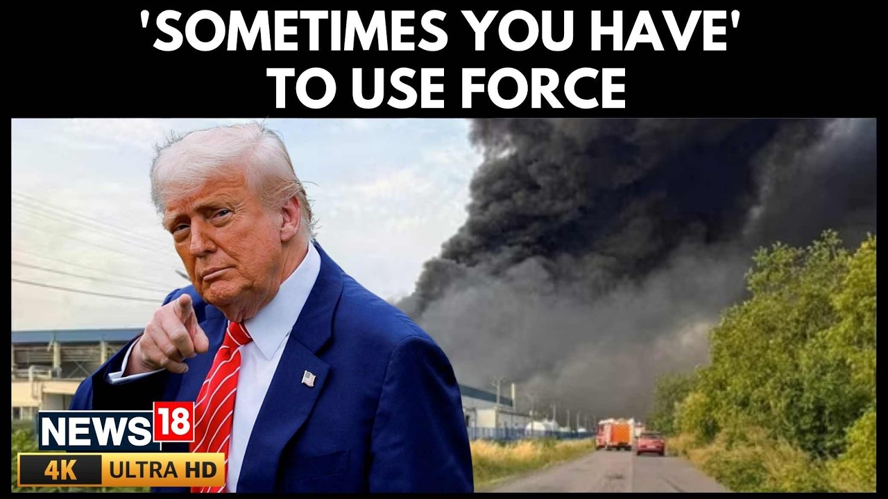 US Iran War | ‘Sometimes You Have to Use Force’, Trump Drops Bombshell On Iran Nuclear Deal | 4K