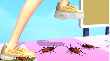 Tippy Toe 🦵 🦗 🤮  All Levels Walkthrough Mobile Gameplay iOS, Android Video Relaxing ASMR Game