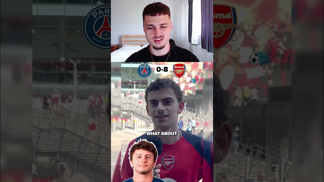 This PSG Vs Arsenal Combined XI Went Exactly As Expected 😂