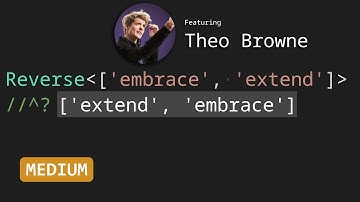 Reverse with Theo t3dotgg - TypeScript Type Challenges #3192 [MEDIUM]