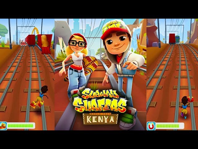 1 Hora de SUBWAY SURFERS - Jugando Subway Surfers entre Trenes - Surfistas  del Subterráneo 