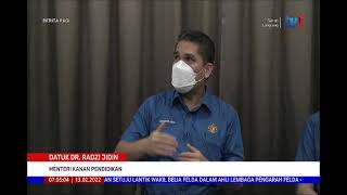 13 FEB 2022 BERITA PAGI – KPM HANTAR SURAT RASMI KEPADA SPR KECUALIKAN SEKOLAH MENENGAH