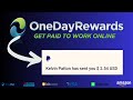 OnelDayRewards Payment Proof: See My PayPal Earnings