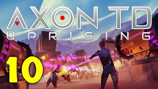 Axon TD: Uprising - Tower Defense Walkthrough & Gameplay Part 10 - Slowing Down | No Commentary