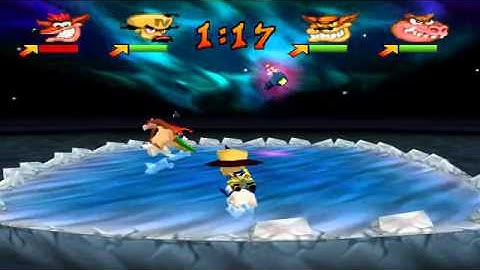 Crash Bash (Demo) - #4 - Polar Panic [1/3] - Trophy Challenge