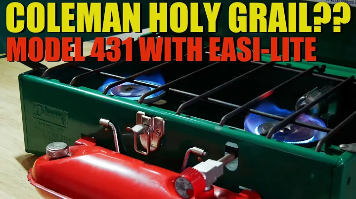 Coleman Holy Grail?? - Model 431 with Easi-Lite Valve - Best Suitcase Stove?
