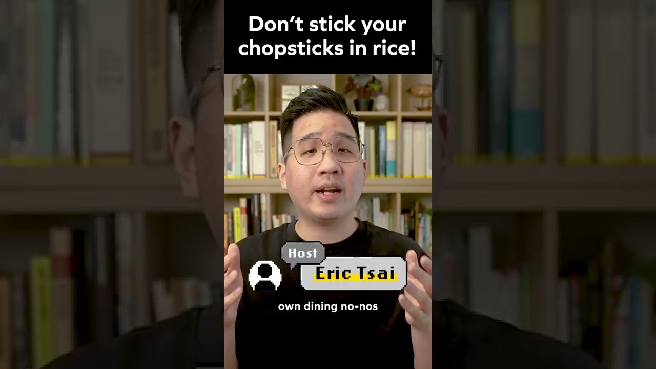 Don't stick your chopsticks in rice! Asian Dining Taboos part 1 