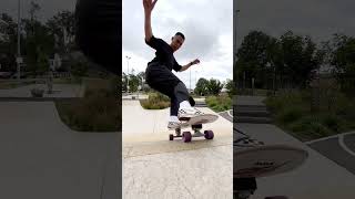 Frontside snap training #surfskate