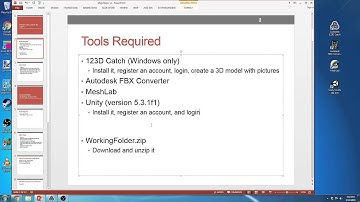Import 123D Catch to Unity (5.3.x) - Step 1 of 6: Overview