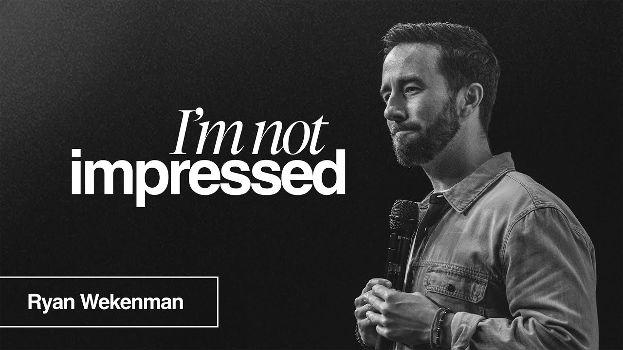 That Don't Impress Me Much // Ryan Wekenman