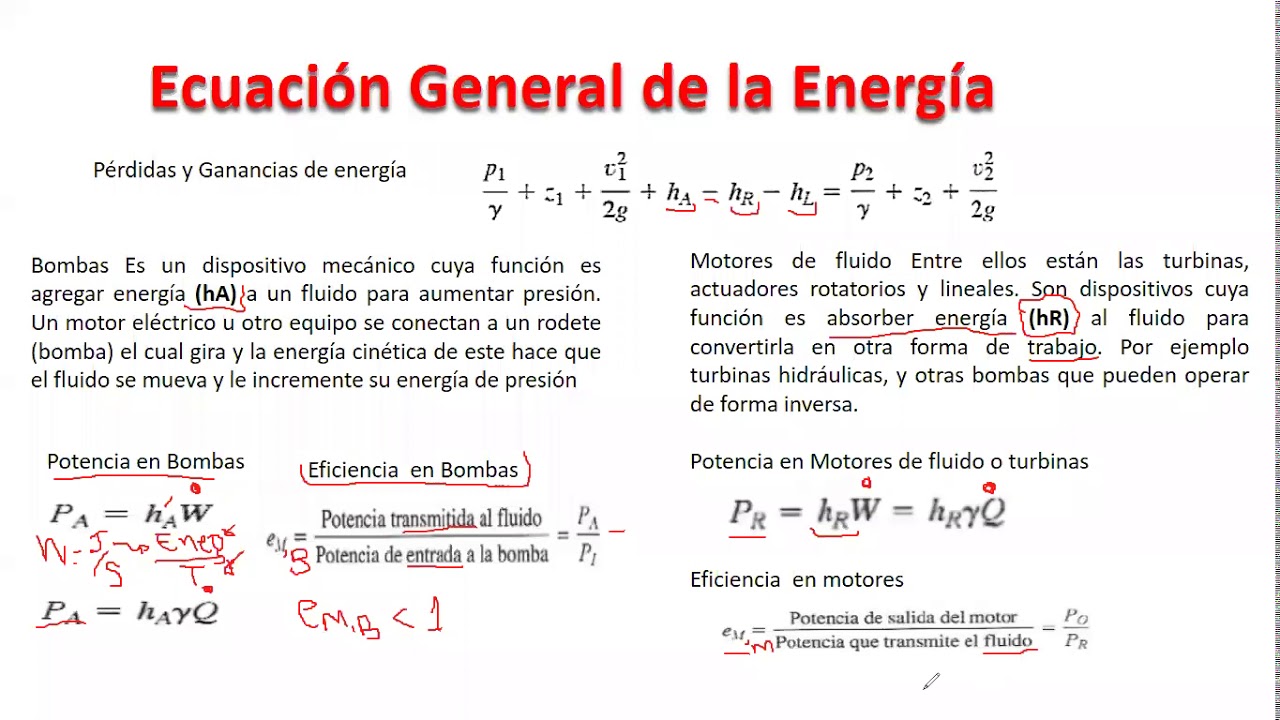 Cual Es La Formula De La Energia