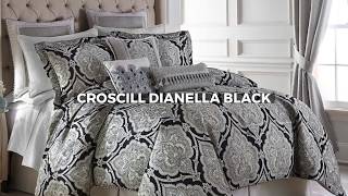 Croscill Dianella Black - Croscill Presented by LatestBedding.com