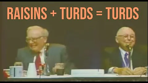 Raisins + Turds = Turds 😂