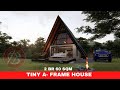 TINY A-FRAME HOUSE  60sqm   | ARKIPEACE