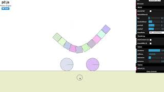 #p2.js rigid body physics engine written in JavaScript Demos lv2