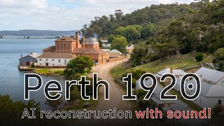 Perth In The 1920S Rare Archival Photos Brought To Life With Ai