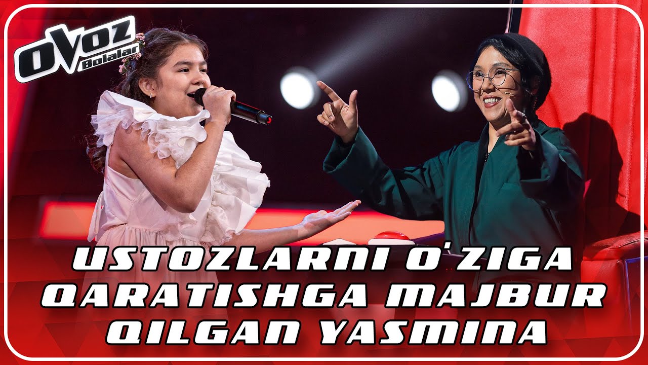 Ovoz Bolalar  - YASMINA HUSNIDDINOVA | O‘RIK GULLAGANDA - MUHABBAT SHAMAYEVA