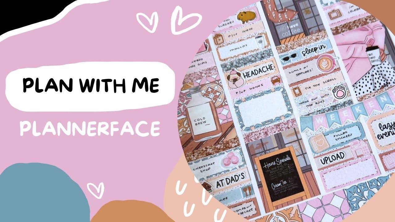 PLAN WITH ME | CAFE AU LAIT