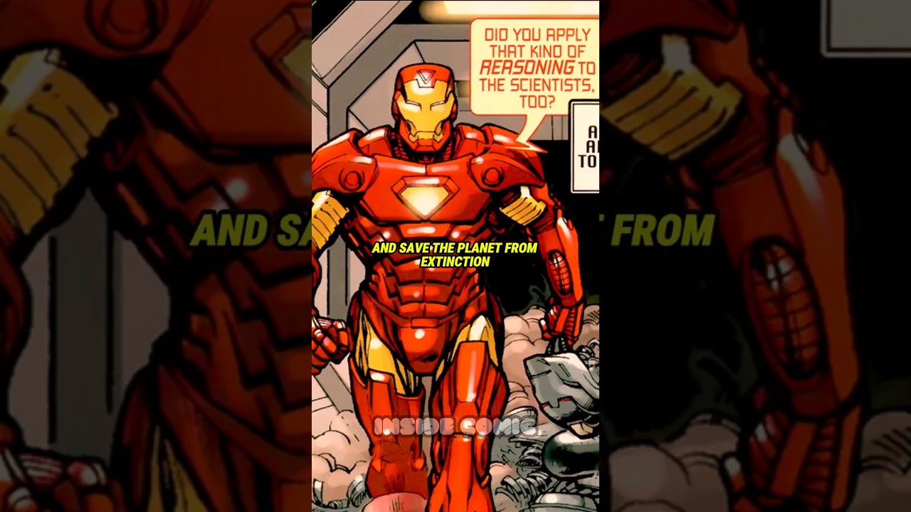 Iron Man Battles a Rogue AI in Antarctica!