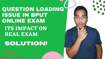 Question loading issue solved 😌||What if it happens in main exam😱||Bput online exam