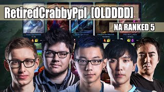 RetiredCrabbyPpl vs Trollll! Dyrus, TheOddOne, Bjergsen, DoubleLift and Hai play ranked 5's! NA 5.20