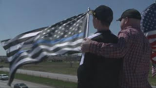 Procession S Fallen Trooper Jim Smith Home To Independence