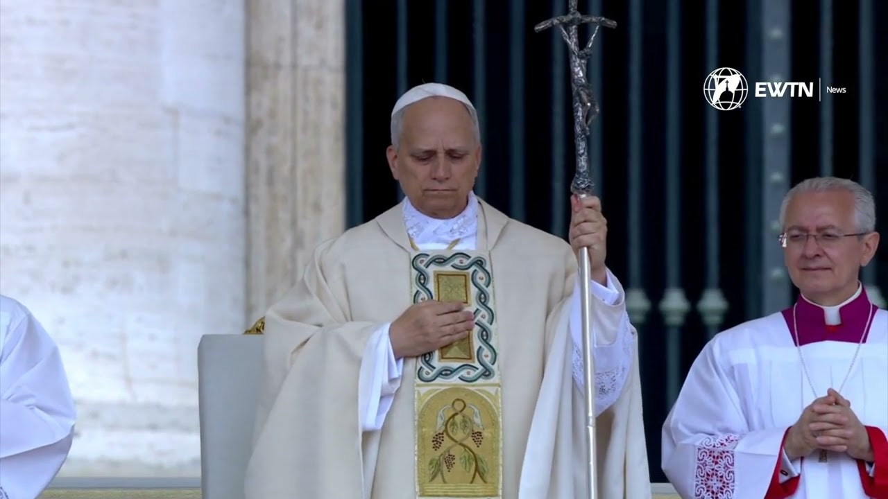 Gospel in Latin and Greek at Pope Leo XIV's Inauguration Mass | May 18, 2025