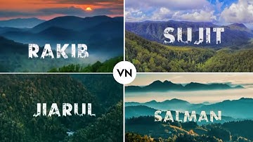 Viral Name Art Reel Editing Tutorial | Urban Jungle Font | New Trending Photo Editing IN Vn App