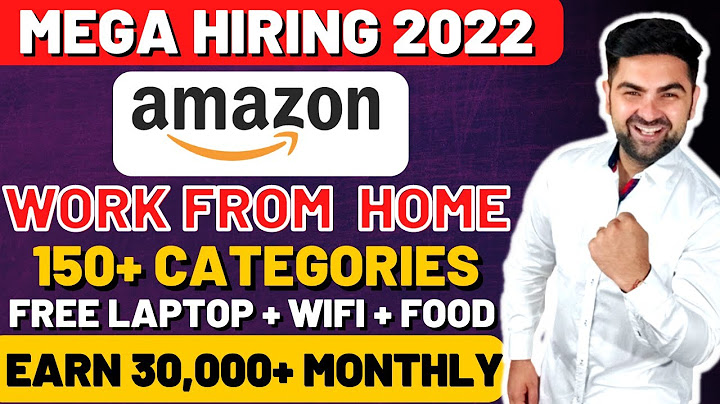 Amazon careers part time work from home