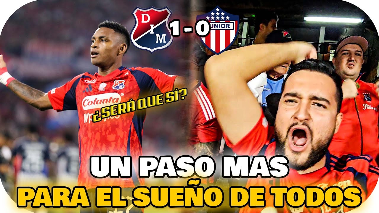 Medellín elimina a Junior y sigue líder del cuadrangular | Liga Betplay ...