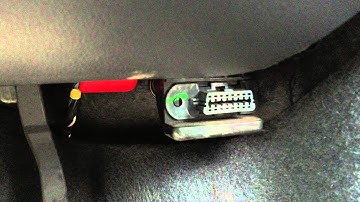 Volvo C30 OBD2 Diagnostic Port Location 2007 to 2013