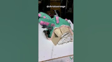 🧪💀How to Brushy Brushy🖌#short #shorts #fiberglass #diy #resin #silicone #mold