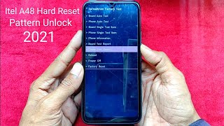 Itel A48 Hard Reset || Pattern Unlock