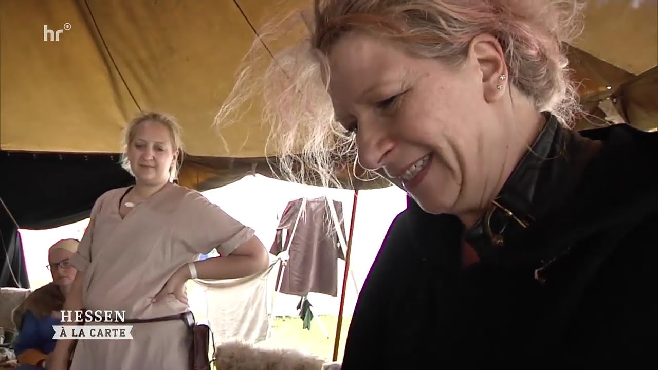 Lagerküche wie im Mittelalter