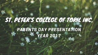 Parents' Day Presentation 2017 at SPCT