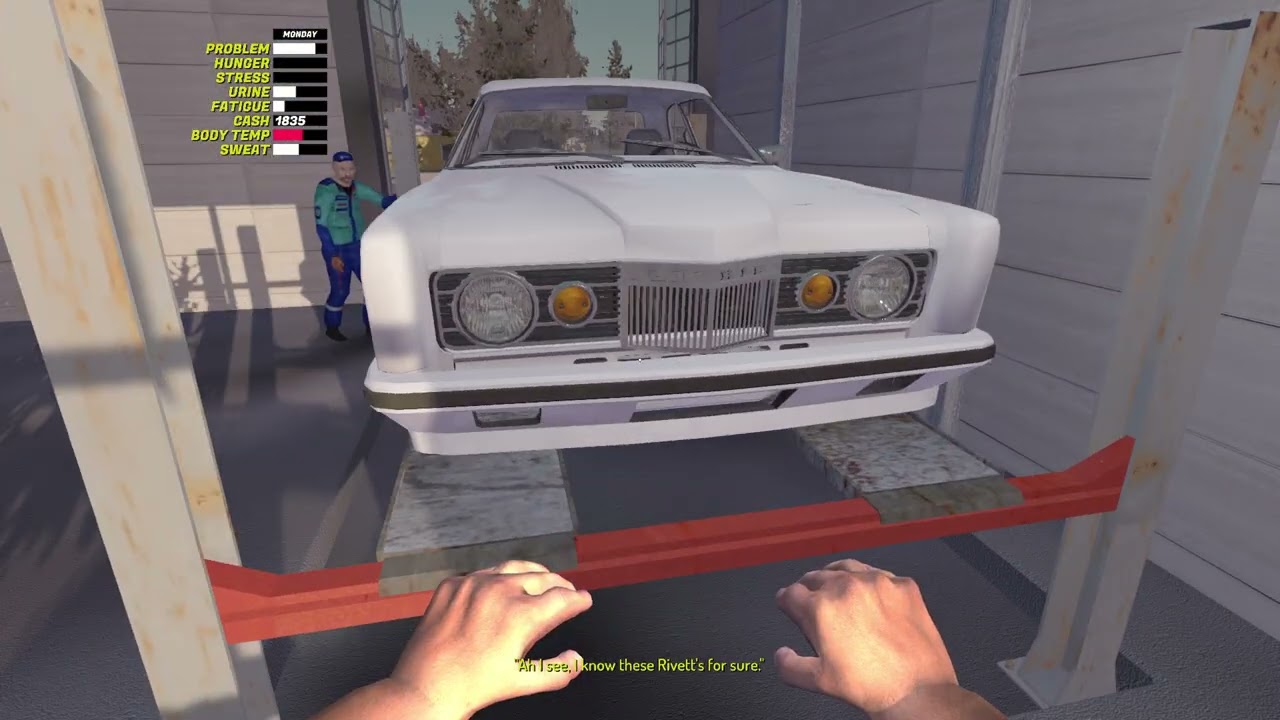 Inspecting The Car !