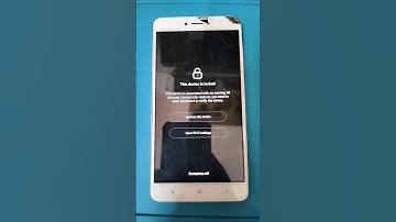 Redmi note 4 mobile This device is locked 🔐 solution #shorts #youtubeshorts #viral #mobile