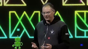 John Carmack awards Tim Sweeney with the GDC Lifetime Achievement Award 2017