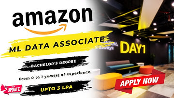Amazon ML Data Associate | ML Data Associate | ML Data Associate  Interview | Amazon | L2 associates