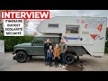 Interview dune famille qui prpare un voyage en amrique avec un van 