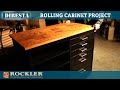 Jimmy DiResta Makes a Rolling Cabinet - Black Stained Cherry and Laser Graphics