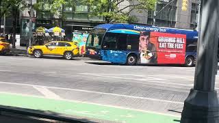 Nova LFS HEV 9764 on the M104 Local to Times Square (18-1) Part 2
