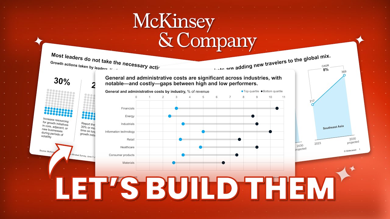 Make Beautiful Charts Like McKinsey ✨ (No Add-Ins Needed)