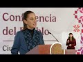 Conferencia mañanera de Claudia Sheinbaum hoy lunes 10 de agosto de 2026