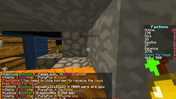 mythcraftpvp Hacker report #1 Aimbot