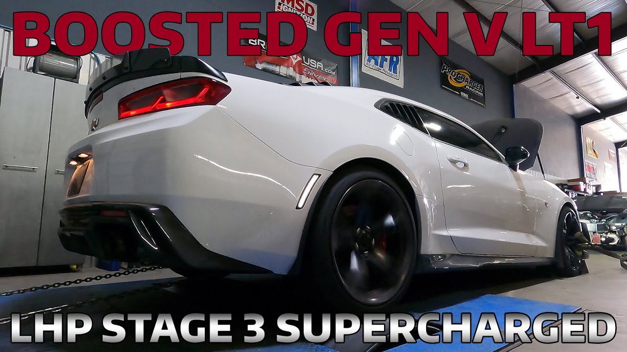 Dyno: LHP Stage 3 Supercharged Gen 6 Camaro