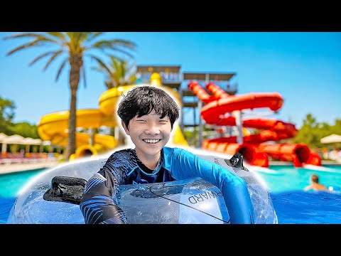Yejun&amp;#<strong>39</strong>;s Fun Water Park Swimming <strong>Day</strong> with Family Trip <strong>for</strong> Kids Playground