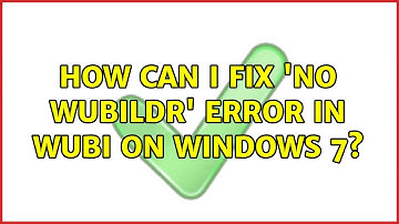 Ubuntu: How can I fix 
