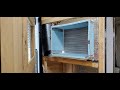 DIY Cargo Trailer Camper Conversion - Episode 6 - Window Air Conditioner Installation- Toy Hauler